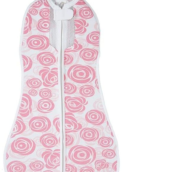 Woombie Air Vented Baby Swaddling Blanket Soothing, Cotton Baby Swaddle NB-3 m - Picture 1 of 9
